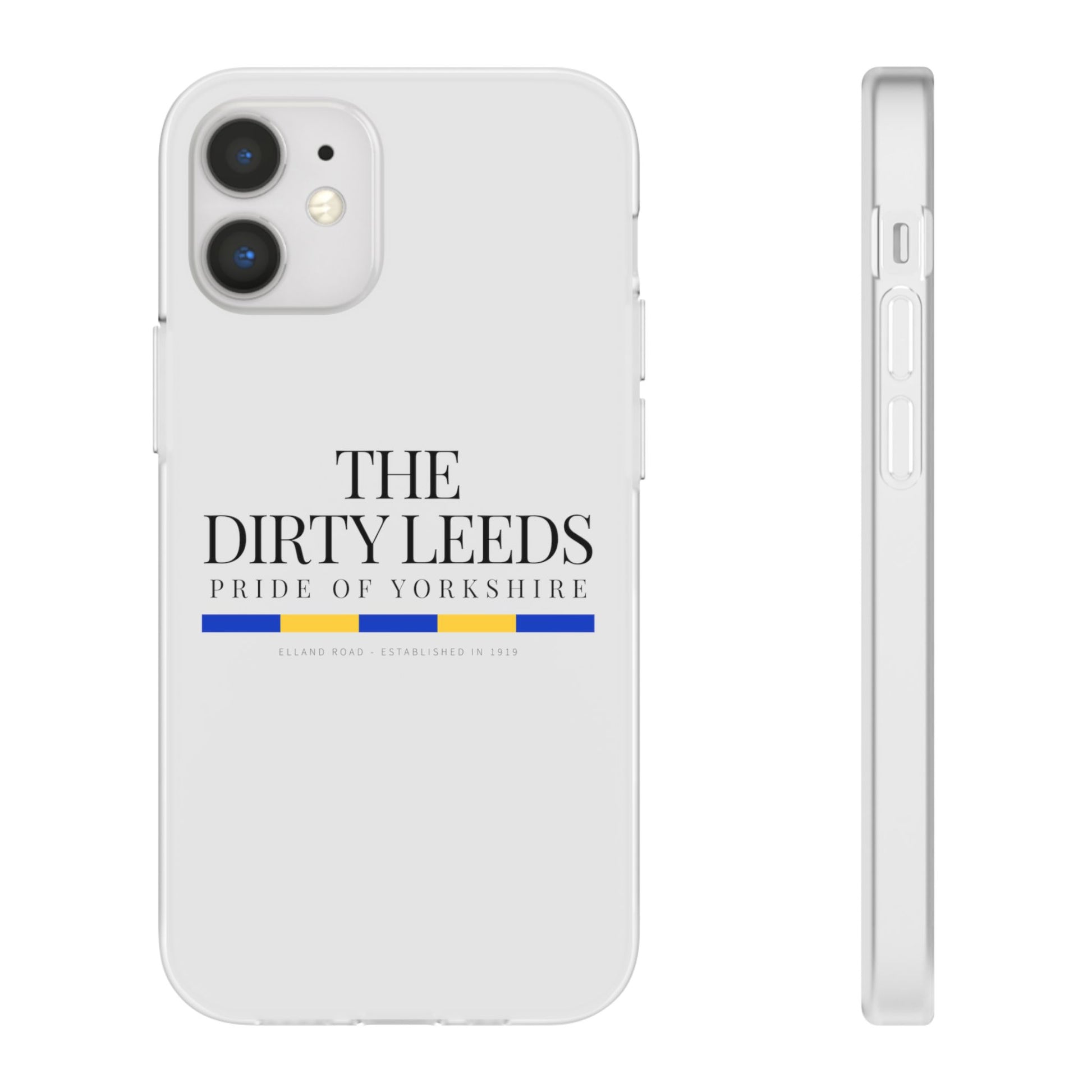LUFC “The Dirty Leeds: Pride of  Yorkshire” Flexi Phone Case - Lufcnews.co.uk