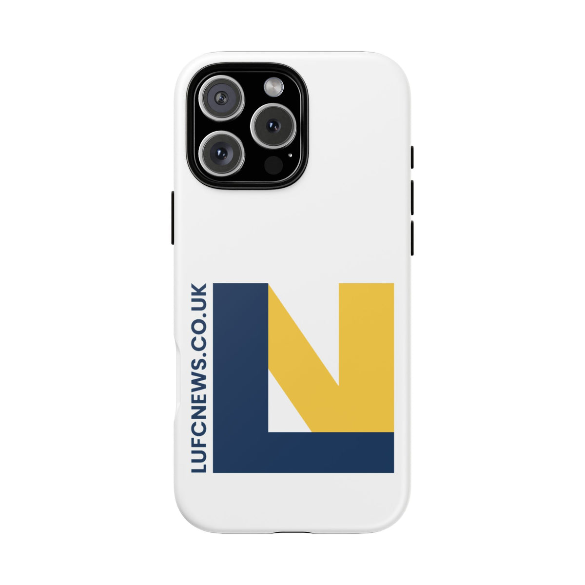 Leeds United 'LUFCNEWS.CO.UK' Phone Case