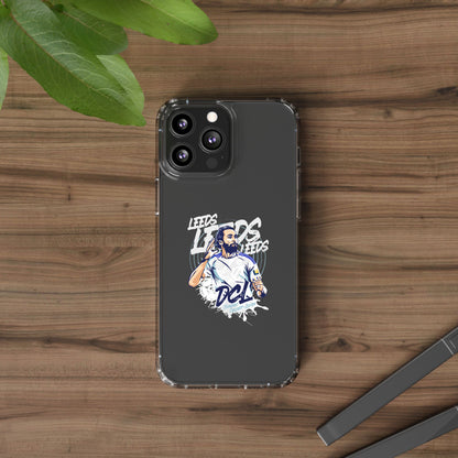 LUFC News “LEEDS: Dominic  Calvert-Lewin” Clear Phone Case - Lufcnews.co.uk
