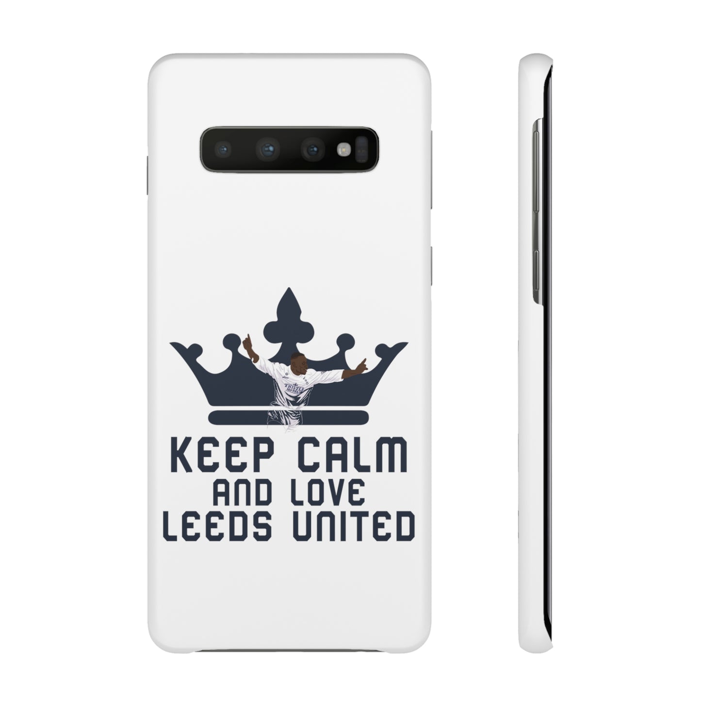 Funda para teléfono Snap - Mantenga la calma y ame al Leeds United