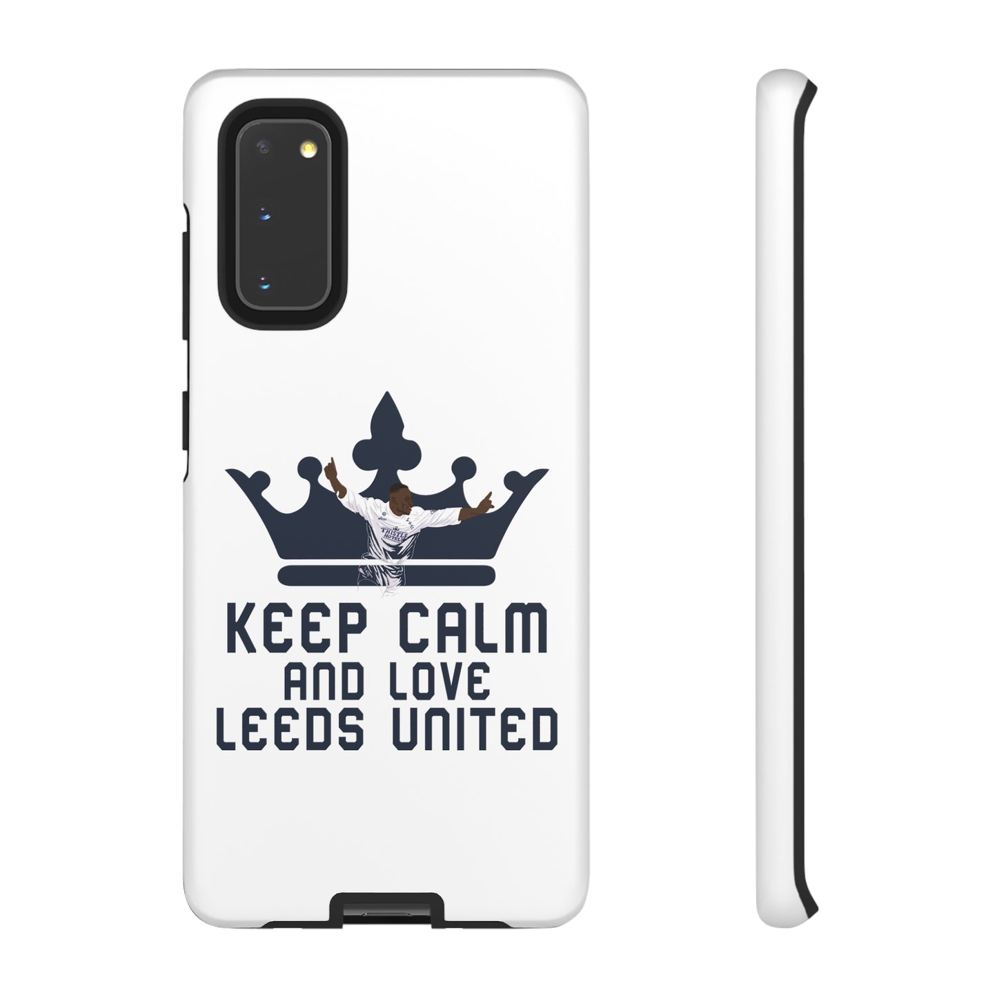 Tøft telefonveske - Keep Calm and Love Leeds United