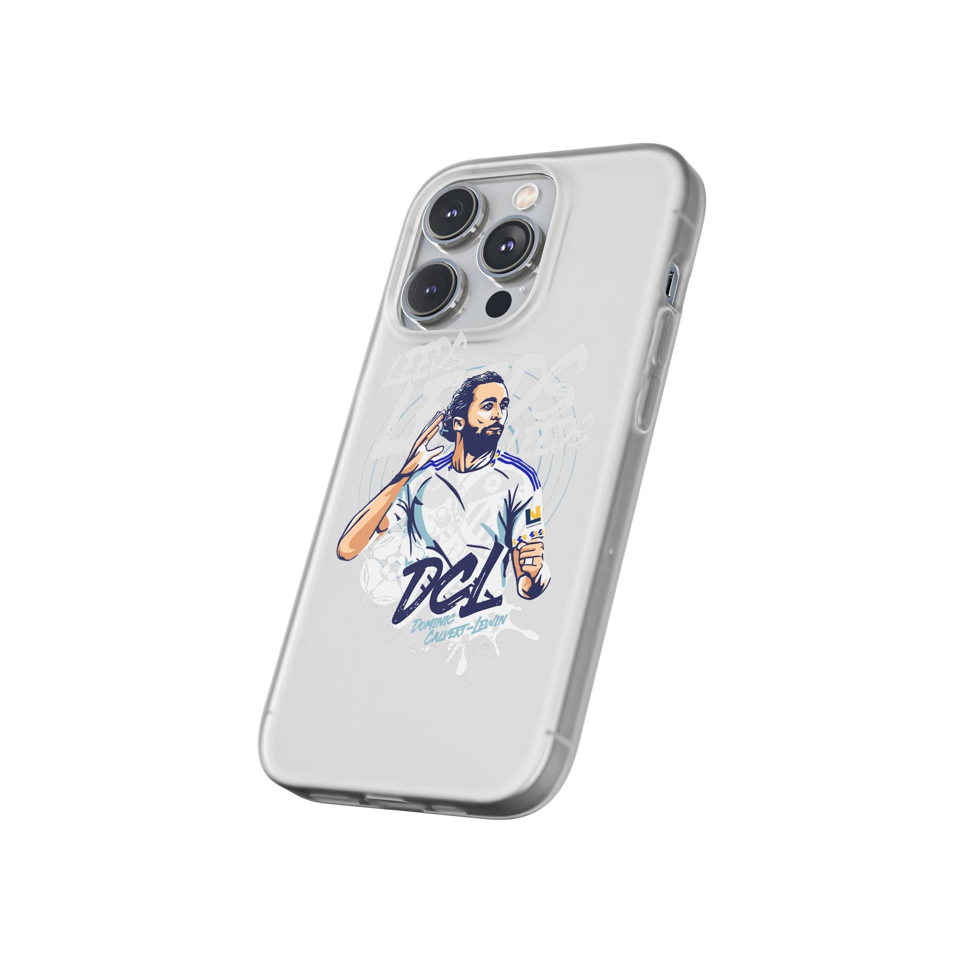 LUFC News “LEEDS: Dominic  Calvert-Lewin” Flexi Case - Lufcnews.co.uk