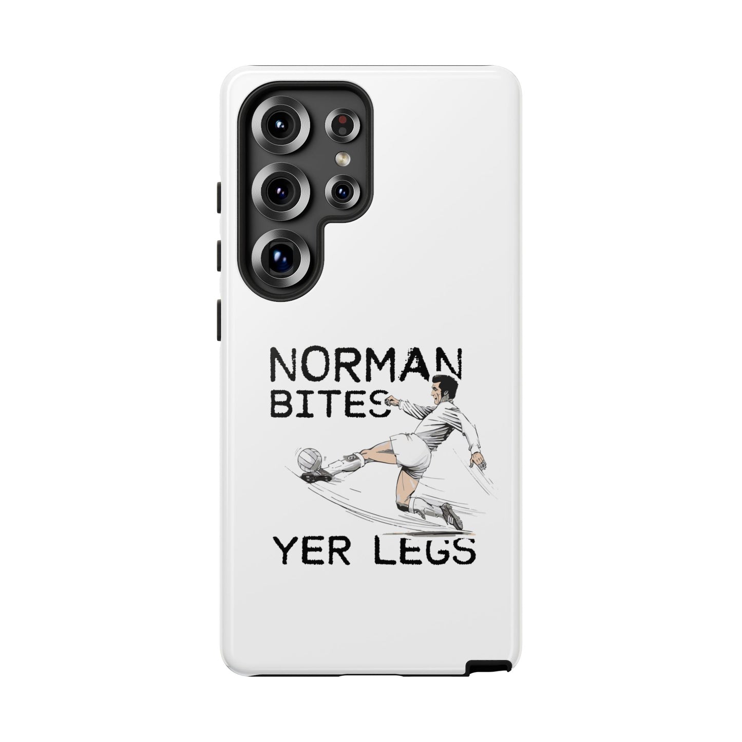 Leeds United NORMAN BITES 'YER  LEGS' Phone Case