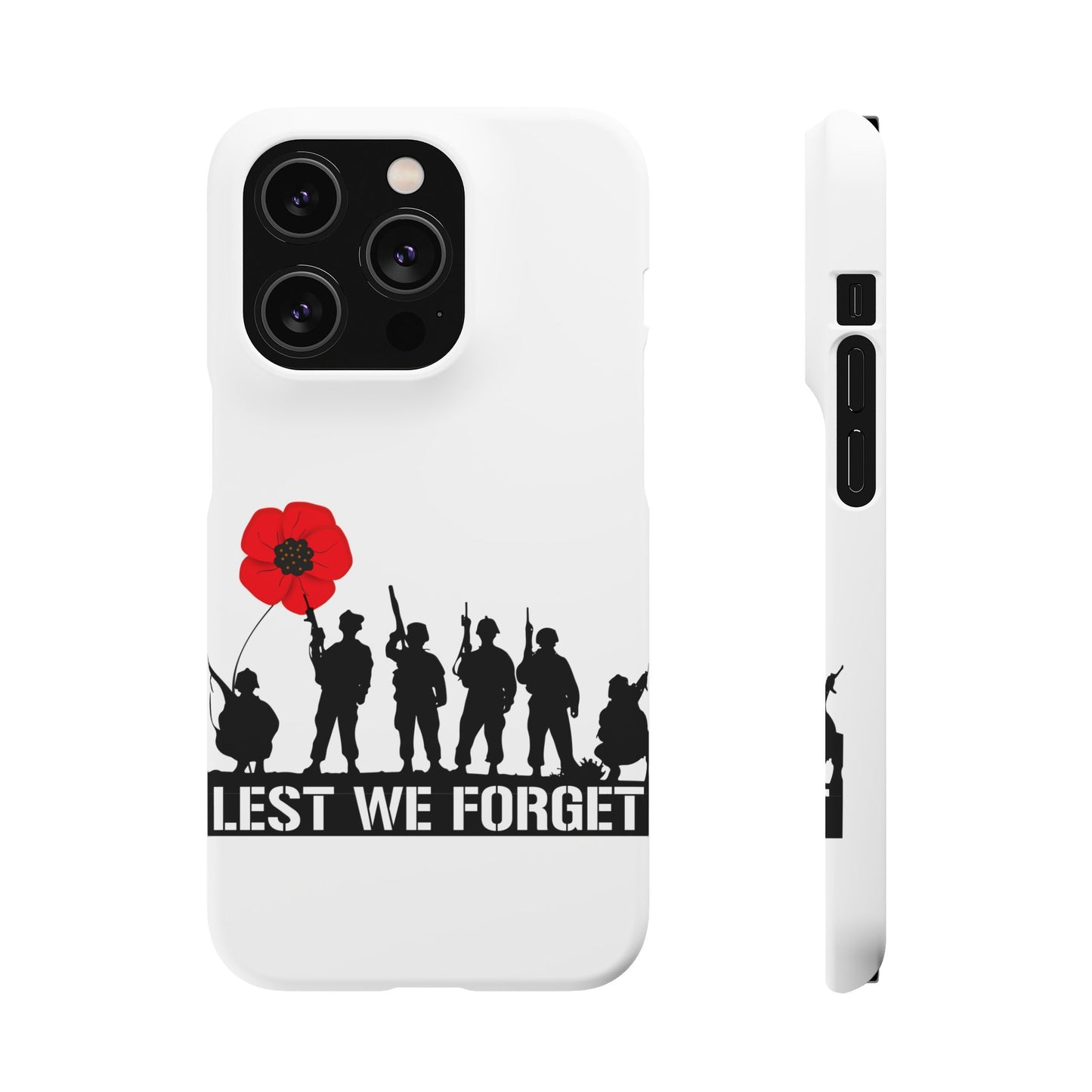 Leeds United "LEST WE FORGET"  Snap Case