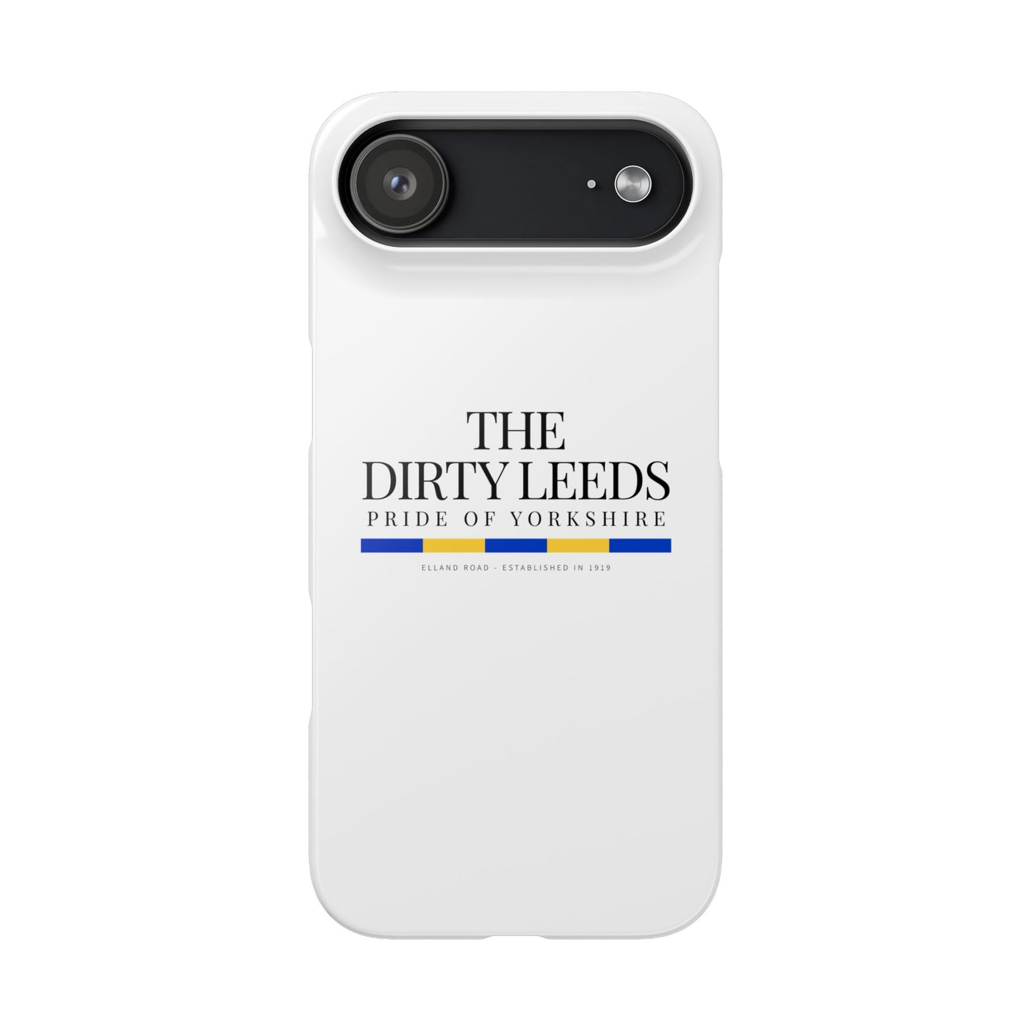 LUFC “The Dirty Leeds: Pride of  Yorkshire” Snap Case
