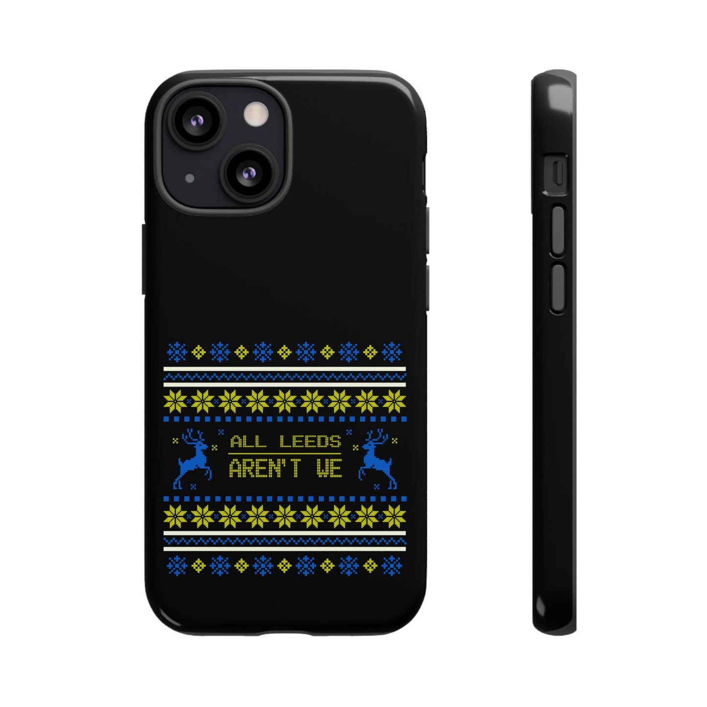 LUFC 'All Leeds Aren't We' Phone  Case: Christmas Edition