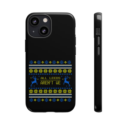 LUFC 'All Leeds Aren't We' Phone  Case: Christmas Edition