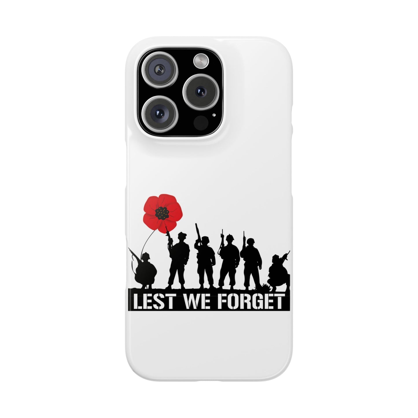 Leeds United "LEST WE FORGET"  Snap Case