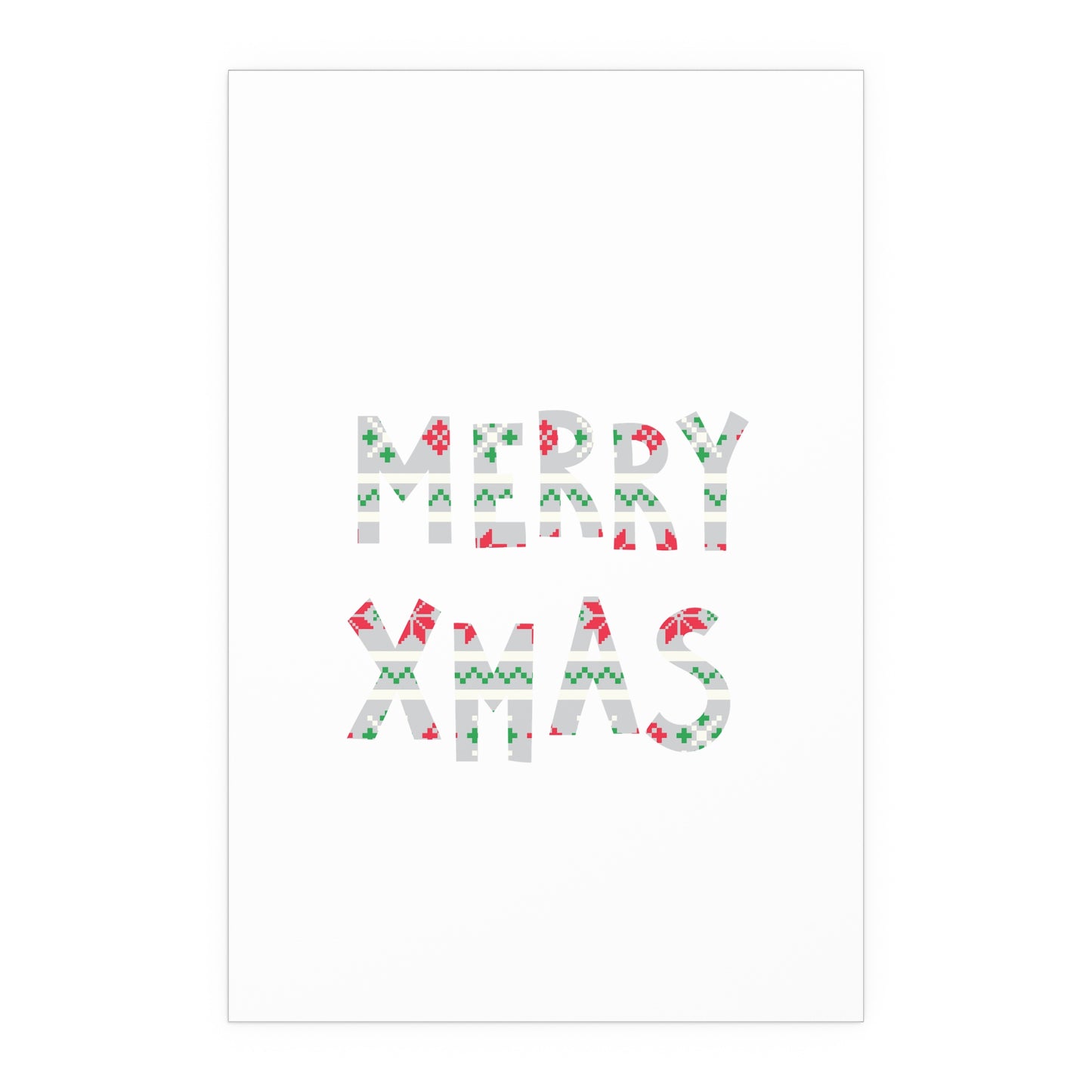 LUFC “Merry Xmas” Christmas  Design Logo Wall Art for Home &  Outdoors