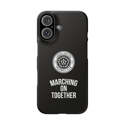 05 Snap Phone Case — "All Leeds Aren't We" Blue & Yellow Emblem