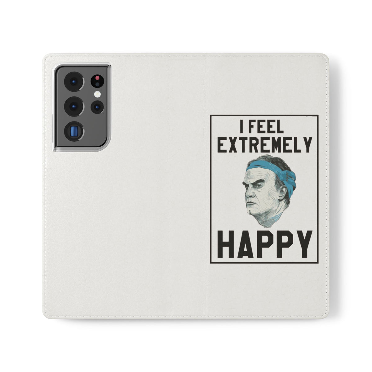 Flip Phone Case - Bielsa I Feel Extremely Happy