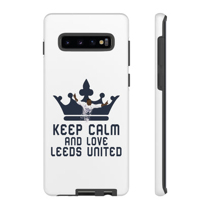 Tøft telefonveske - Keep Calm and Love Leeds United