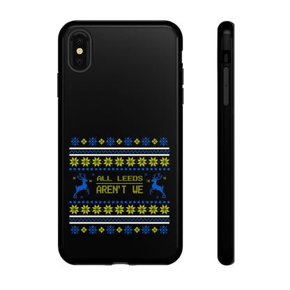 LUFC 'All Leeds Aren't We' Phone  Case: Christmas Edition