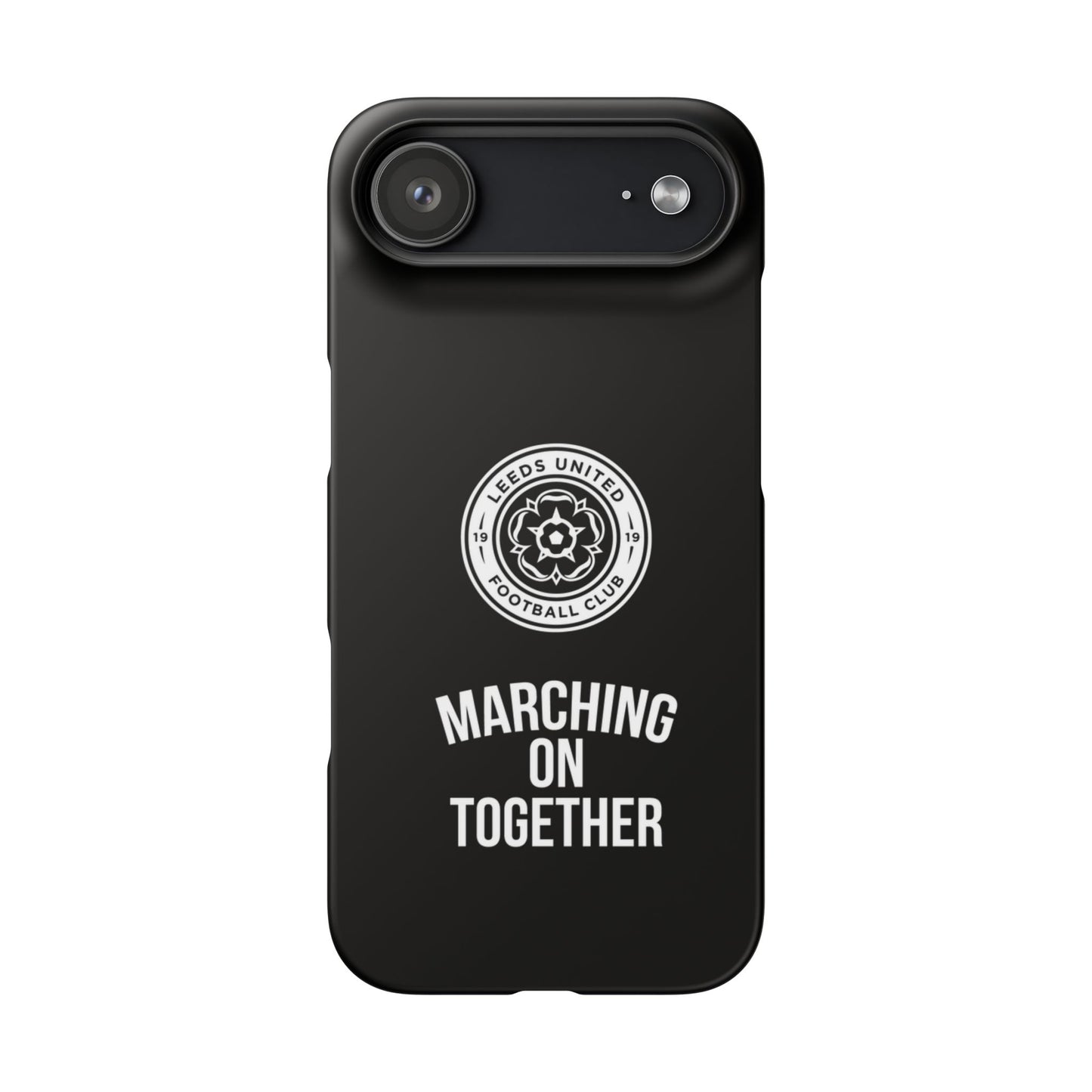 05 Snap Phone Case — "All Leeds Aren't We" Blue & Yellow Emblem