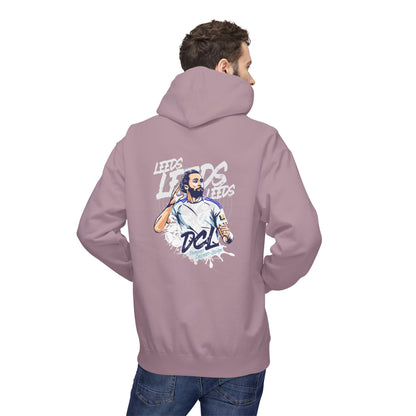 LUFC Softstyle Fleece Hoodie “LEEDS:  Dominic Calvert-Lewin” Midweight  Unisex - Lufcnews.co.uk