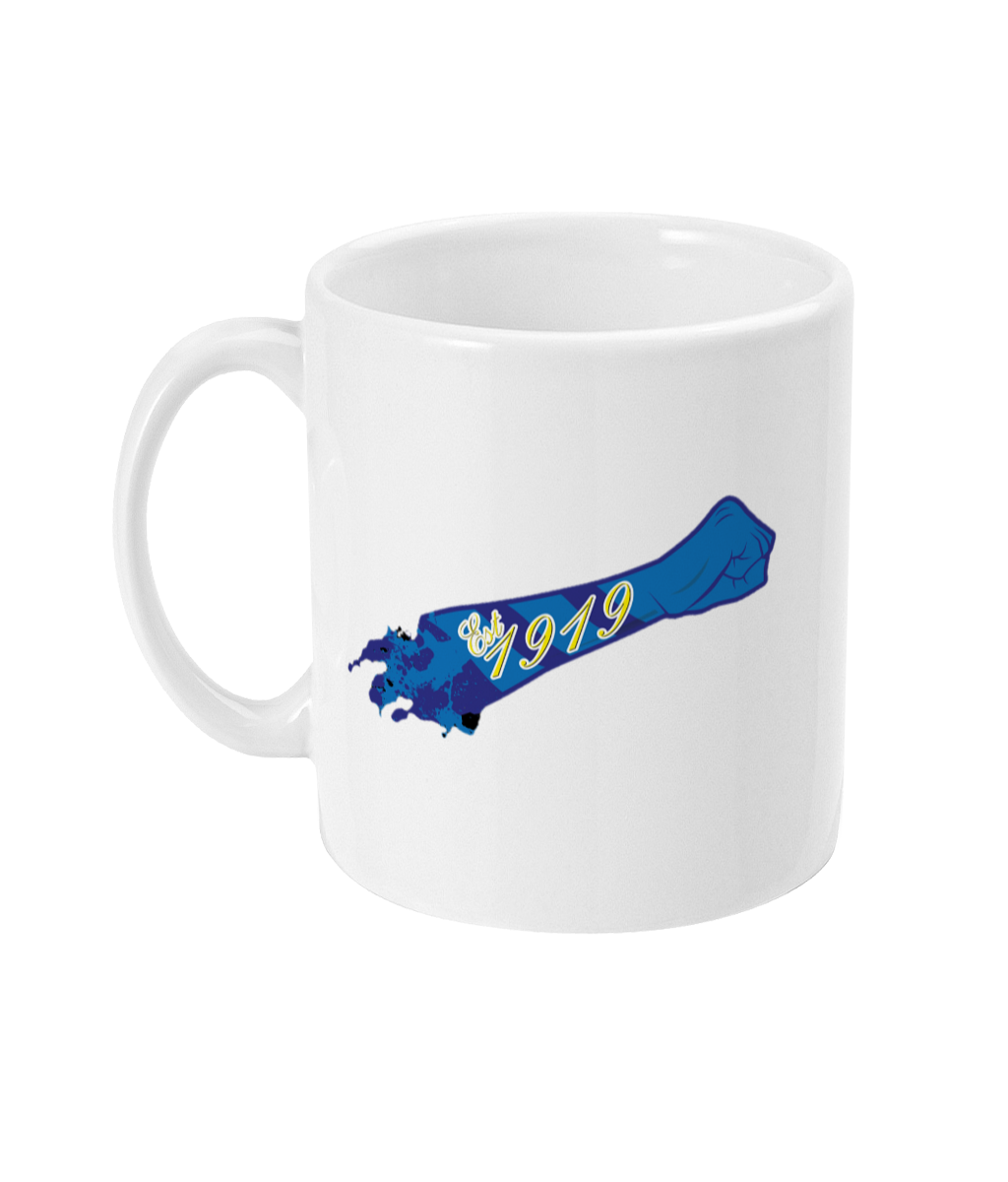 Blue Leeds Salute Mug