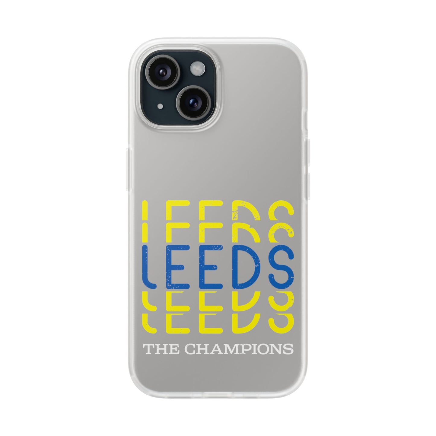 LUFC 'LEEDS The Champions' Flexi  Case