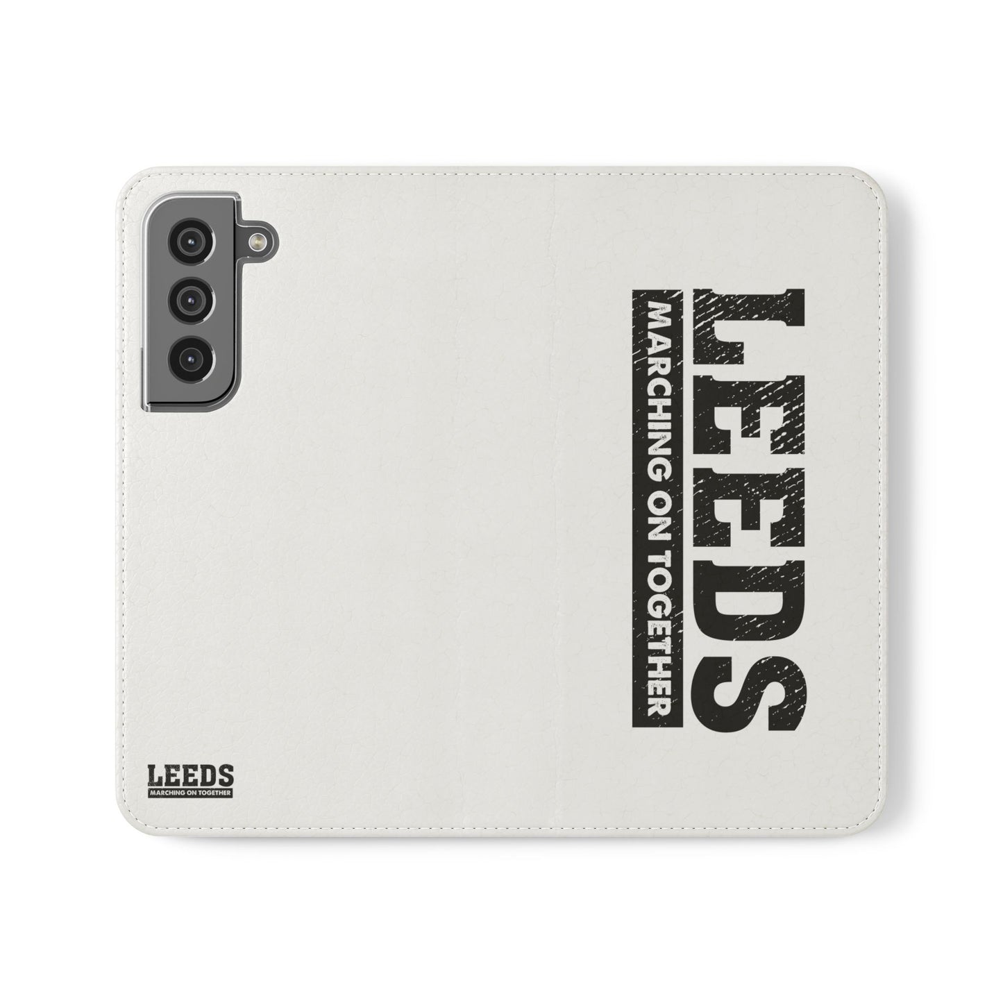 LEEDS "Marching On Together" Flip  Case Phone Wallet