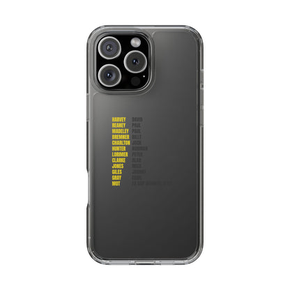 Clear Phone Case - 1972 FA Cup Winners