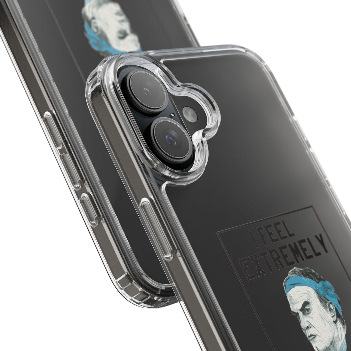 Clear Phone Case - Bielsa I feel Extremely Happy