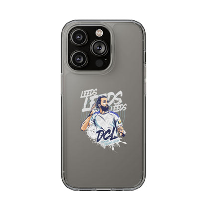LUFC News “LEEDS: Dominic  Calvert-Lewin” Clear Phone Case - Lufcnews.co.uk