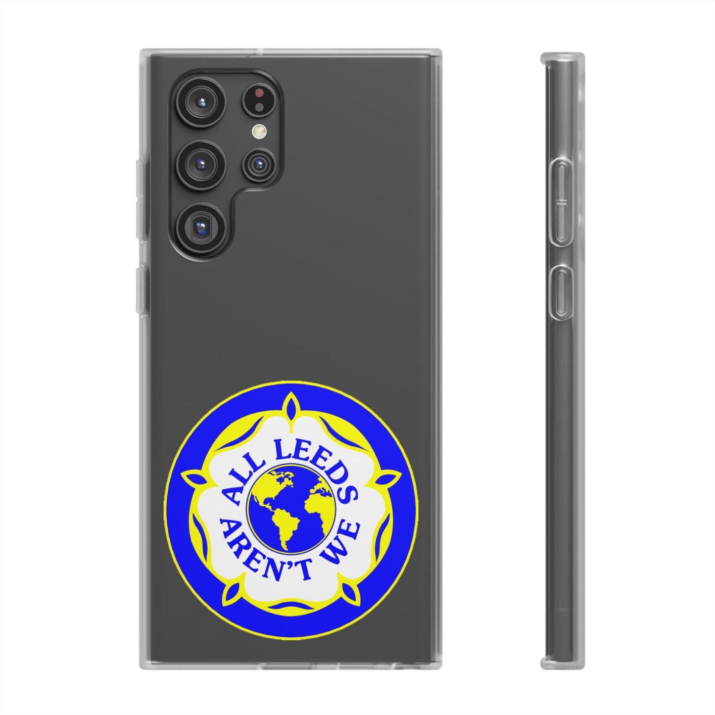 LUFC 'All Leeds Aren't We' Retro  Football: Flexi Case