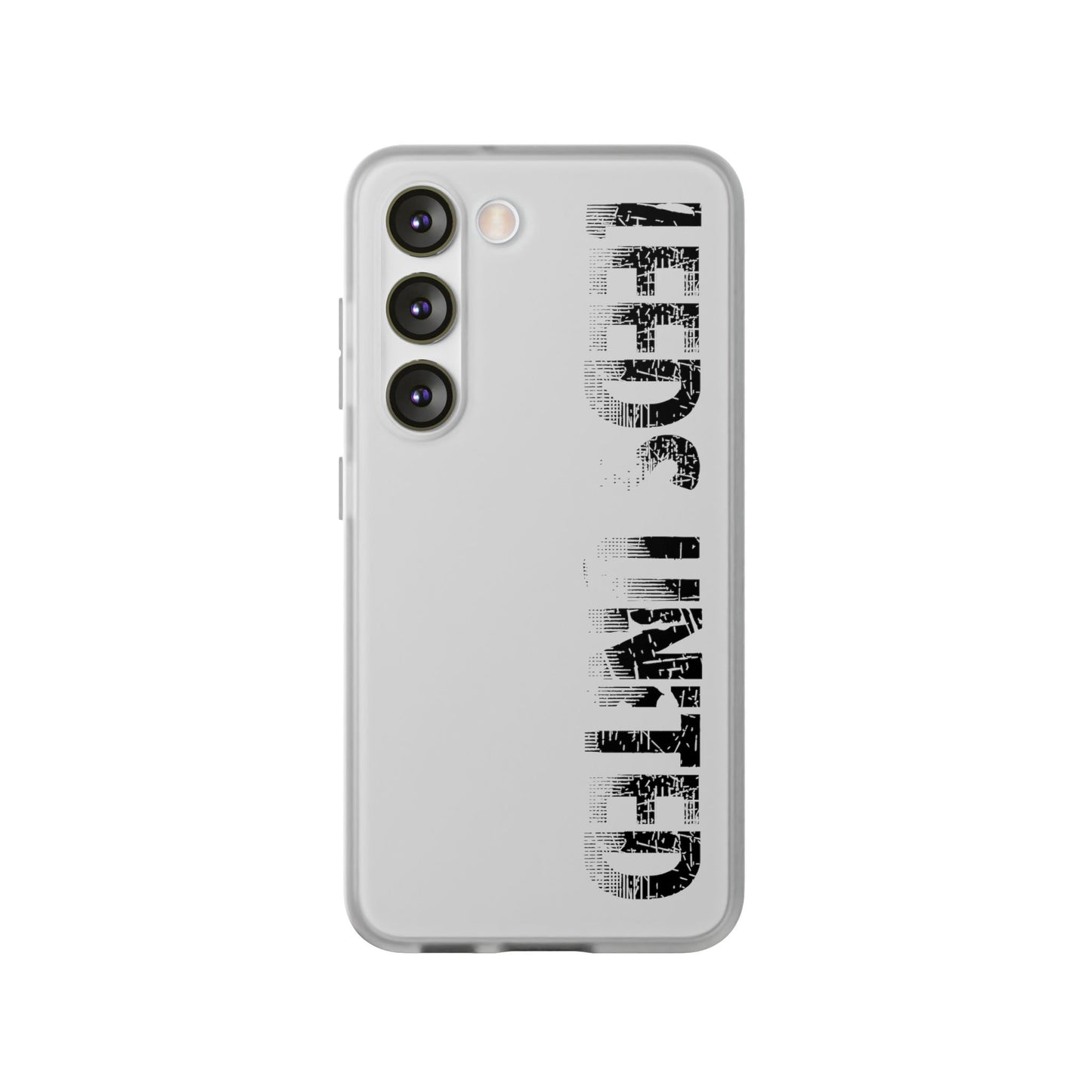 LUFC 'LEEDS UNITED' Retro  Football: Flexi Case