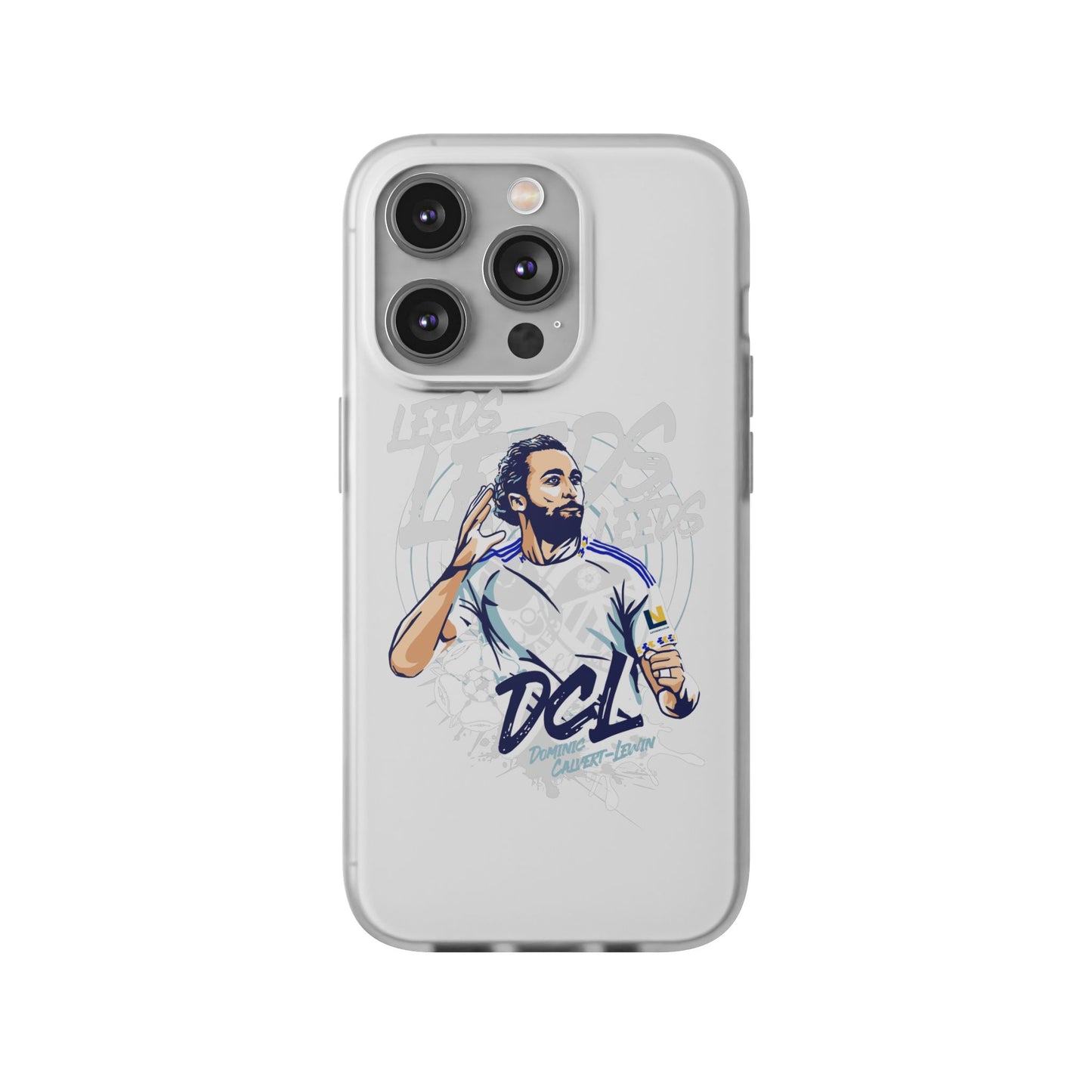 LUFC News “LEEDS: Dominic  Calvert-Lewin” Flexi Case - Lufcnews.co.uk