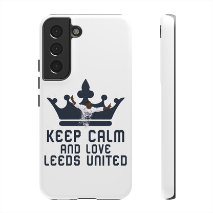 Tøft telefonveske - Keep Calm and Love Leeds United