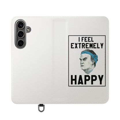 Flip Phone Case - Bielsa I Feel Extremely Happy