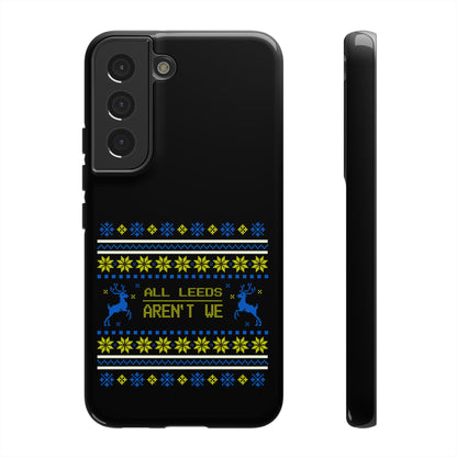 LUFC 'All Leeds Aren't We' Phone  Case: Christmas Edition