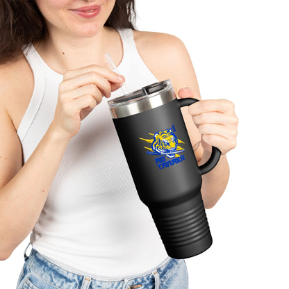 LUFC “AO Tanaka” 40oz Insulated  Travel Mug: Premium Stainless Steel  Drinkware for Dedicated Fans