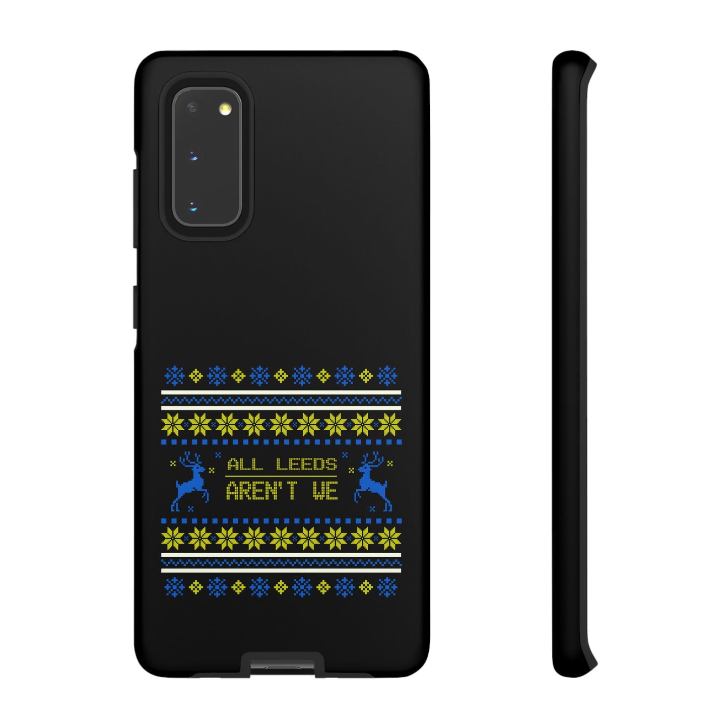 LUFC 'All Leeds Aren't We' Phone  Case: Christmas Edition