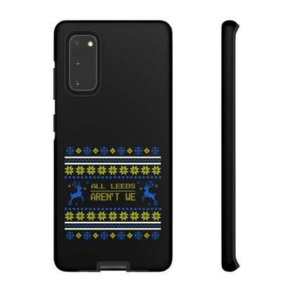 LUFC 'All Leeds Aren't We' Phone  Case: Christmas Edition