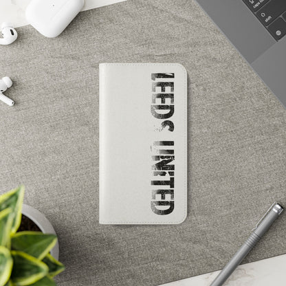 LUFC  "LEEDS UNITED" Flip Case Phone Wallet