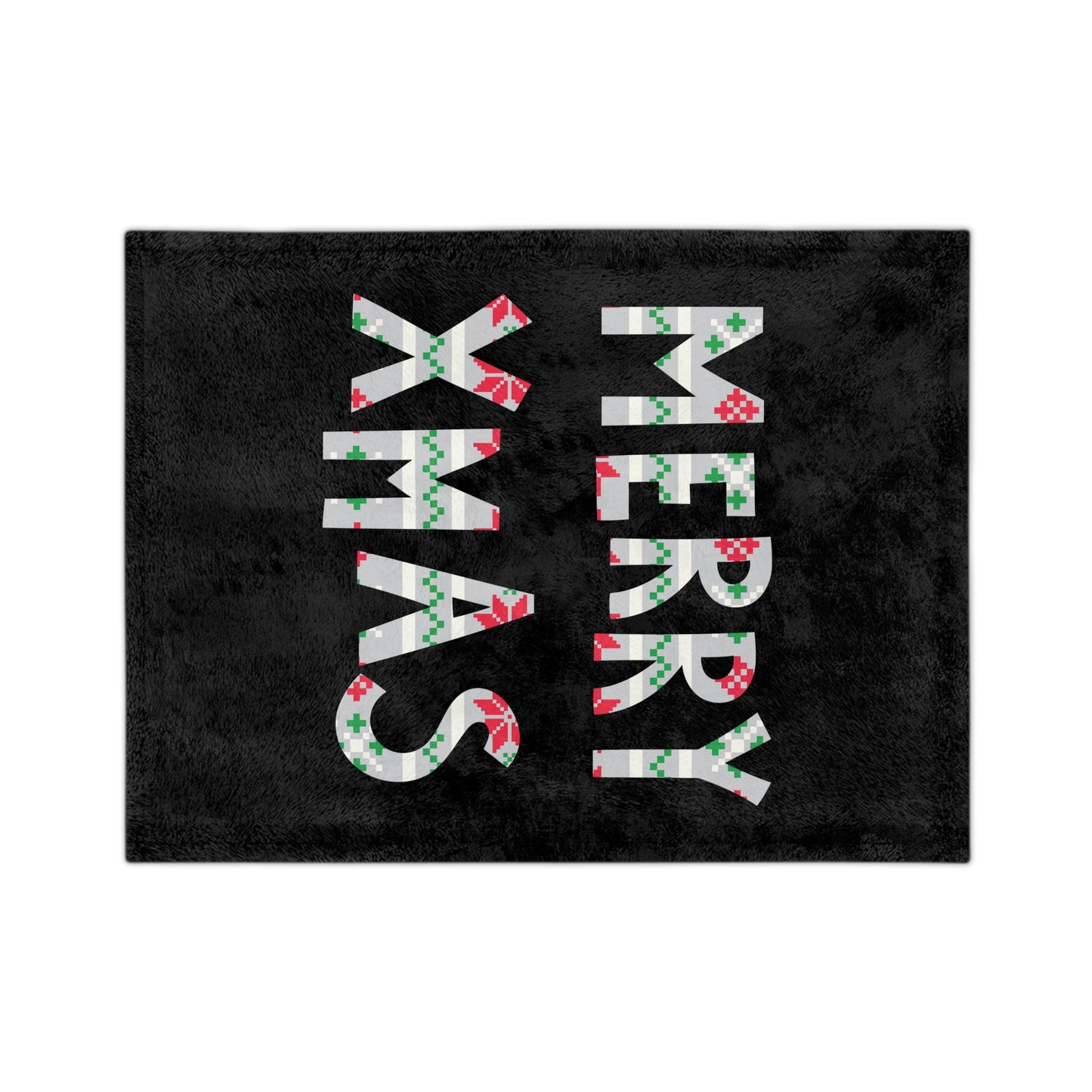 LUFC Christmas Velveteen Sports Blanket “MERRY XMAS” Christmas Edition