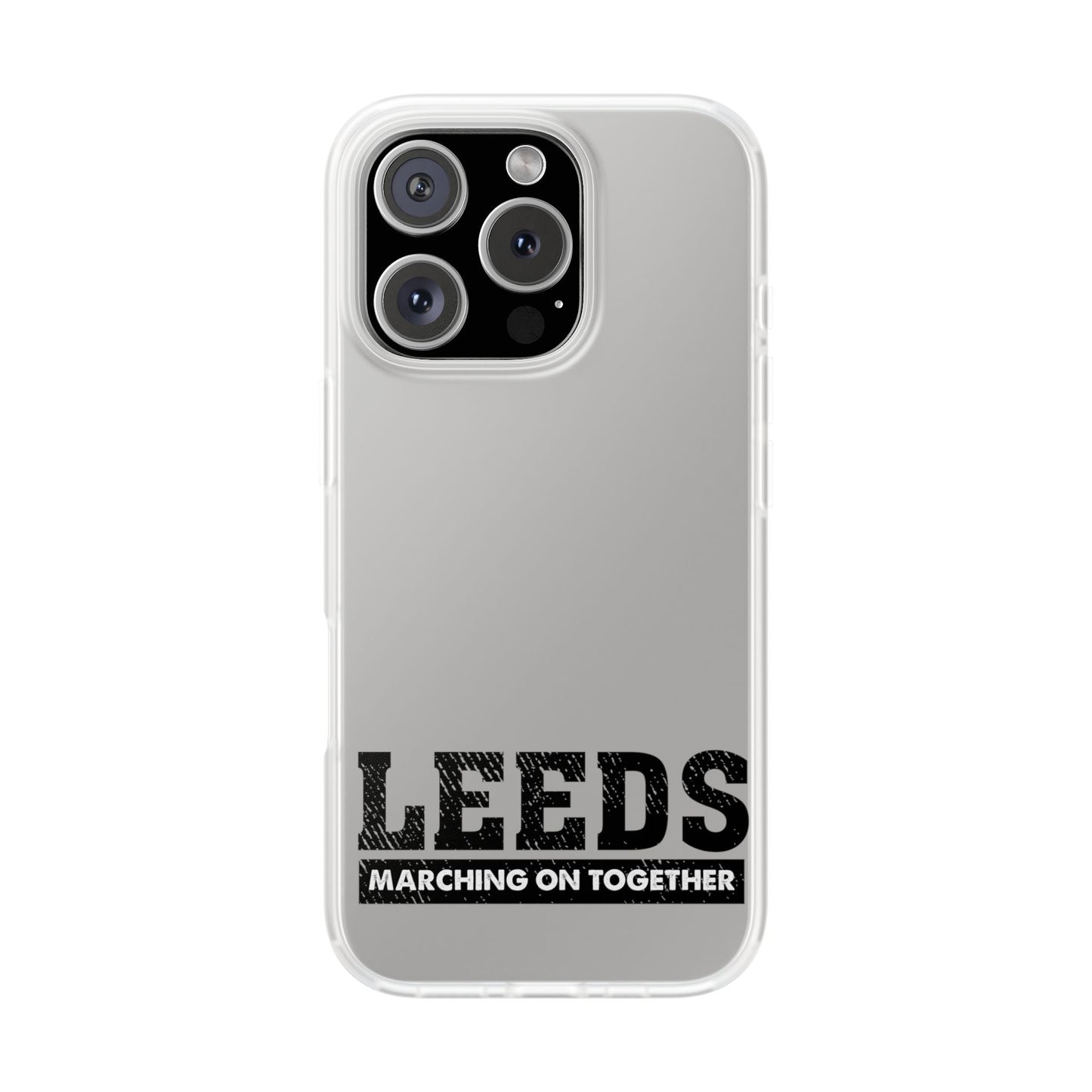 LUFC 'LEEDS: MARCHING ON  TOGETHER' Flexi Case