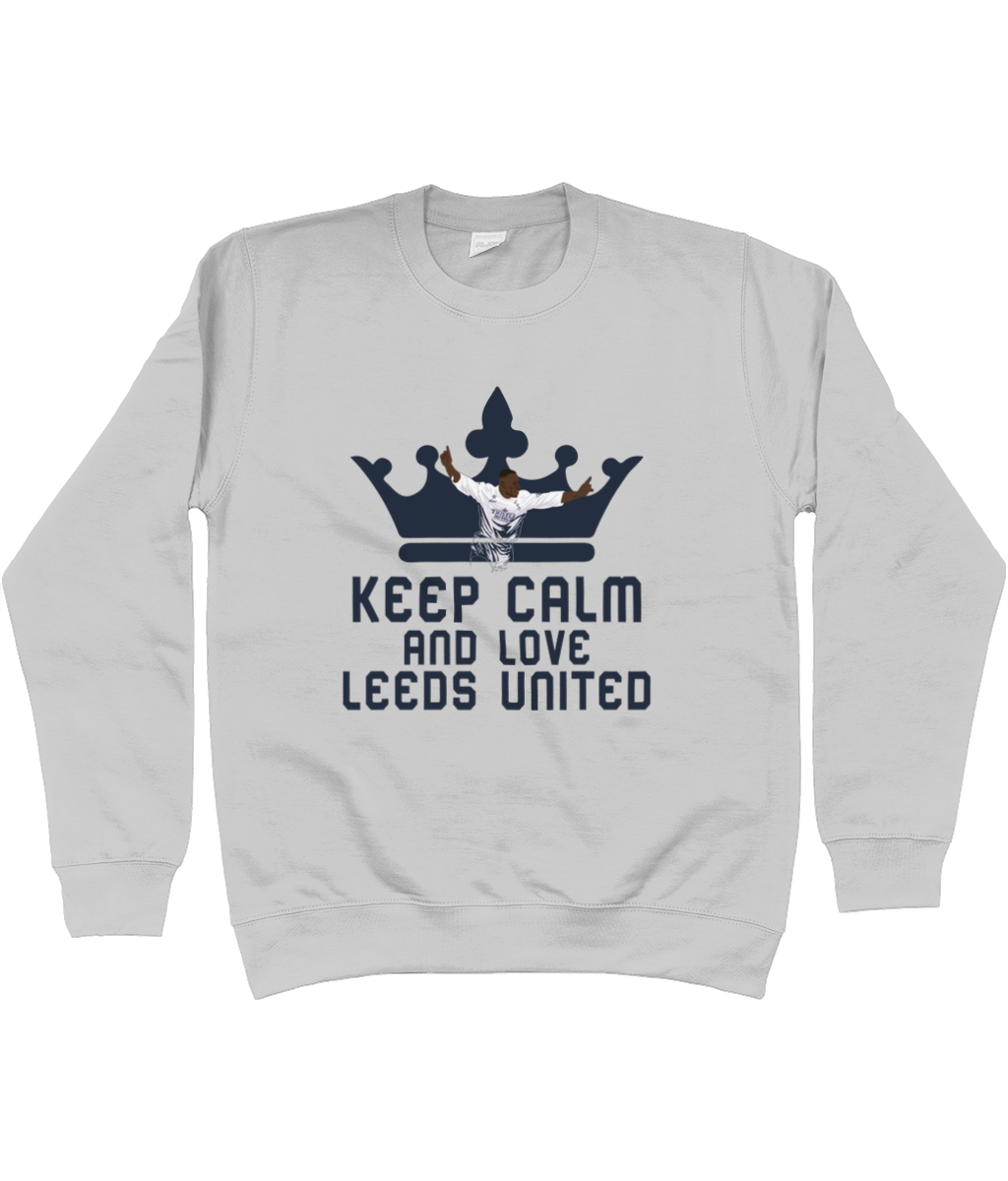 Keep Calm And Love Leeds United Jumper Men