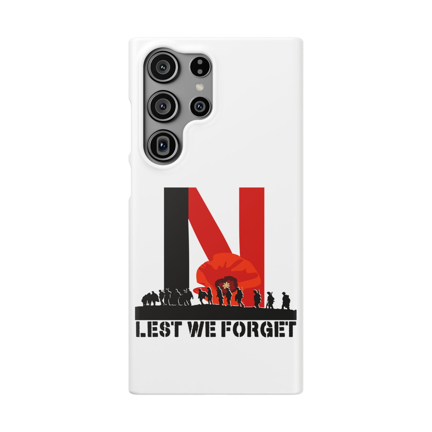 Leeds United "LEST WE FORGET"  Snap Case