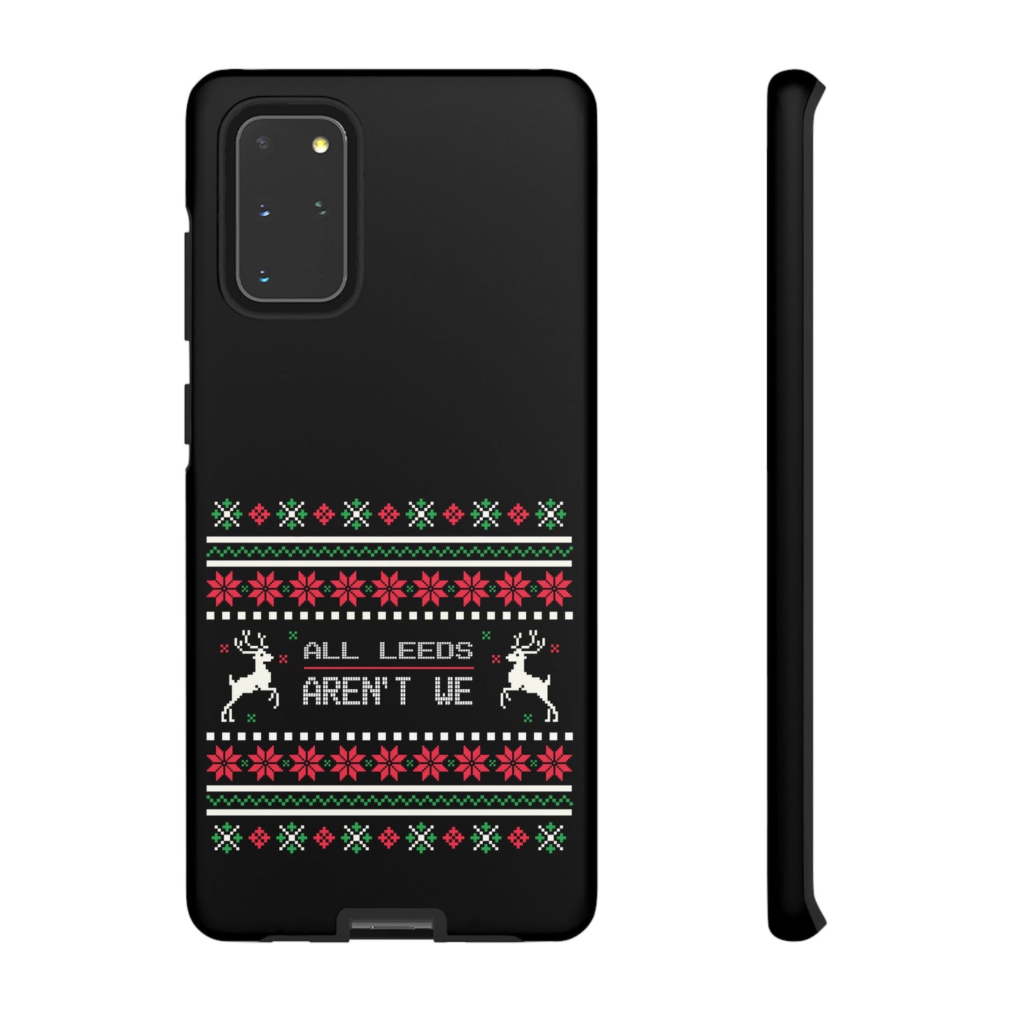 LUFC 'All Leeds Aren't We' Phone  Case: Christmas Edition