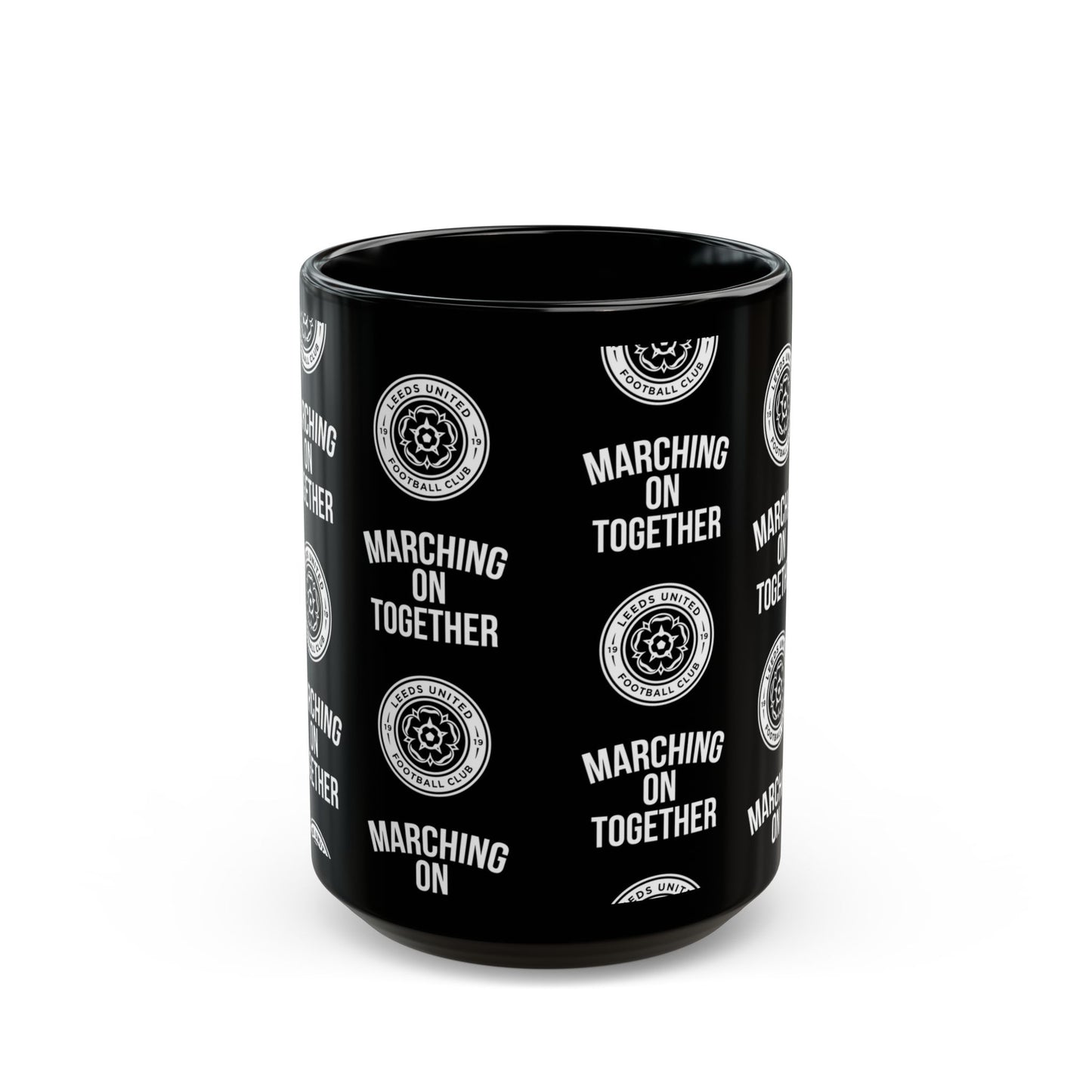LUFC “All Leeds Aren’t We” World Map  Mug