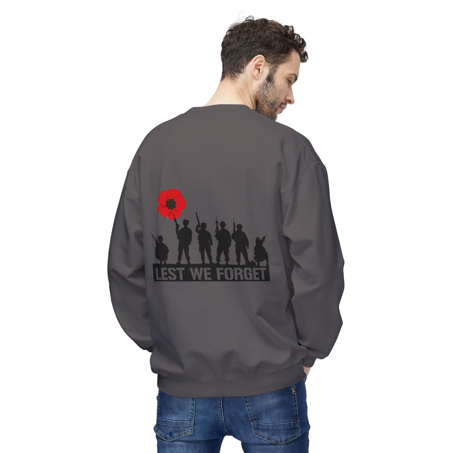 LUFC Remembrance Crewneck  Sweatshirt