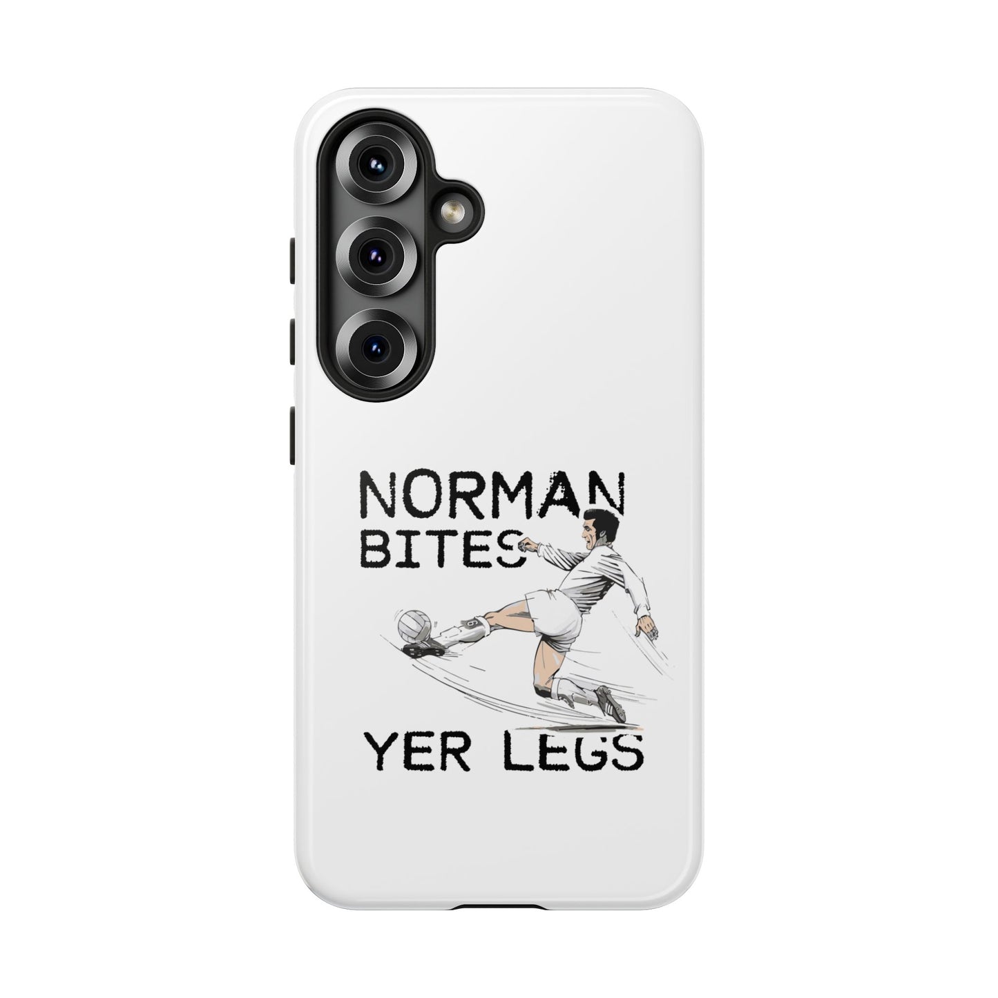 Leeds United NORMAN BITES 'YER  LEGS' Phone Case