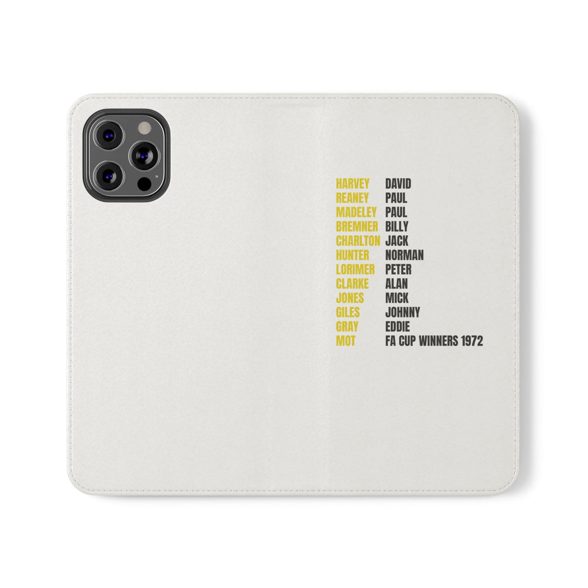 Flip Phone Case - 1972 FA Cup Winners