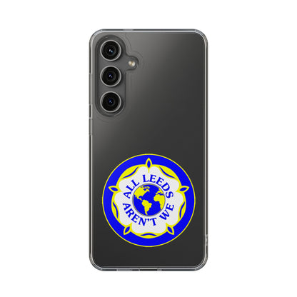LUFC “All Leeds Aren’t We” Clear  Impact-Resistant Case - Lufcnews.co.uk