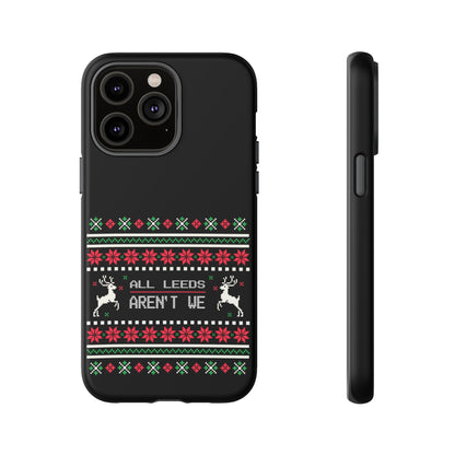 LUFC 'All Leeds Aren't We' Phone  Case: Christmas Edition - Lufcnews.co.uk
