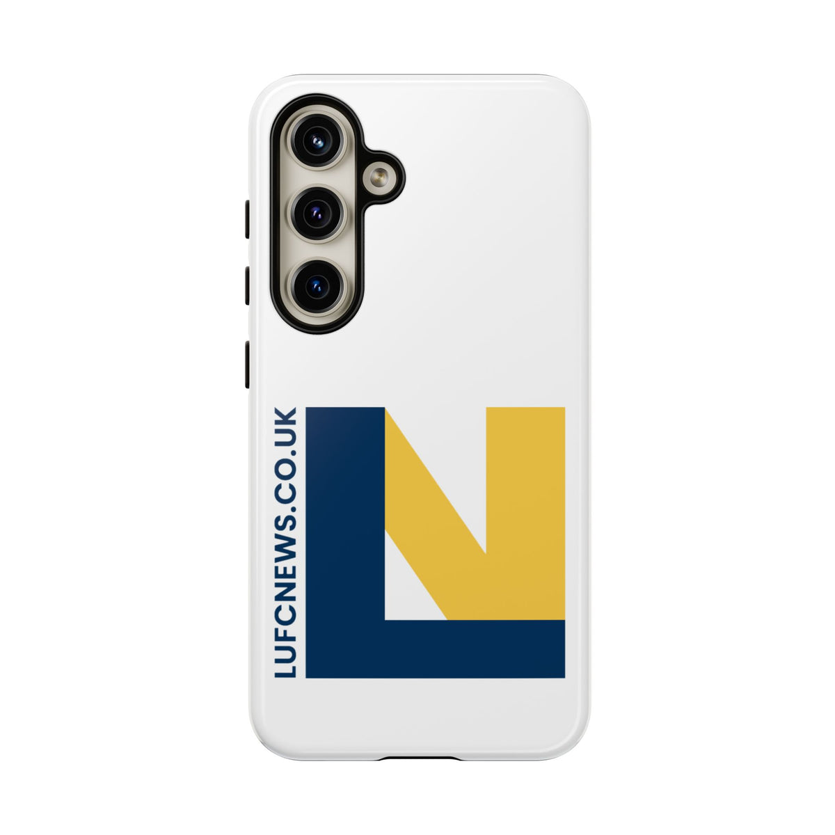 Leeds United 'LUFCNEWS.CO.UK' Phone Case