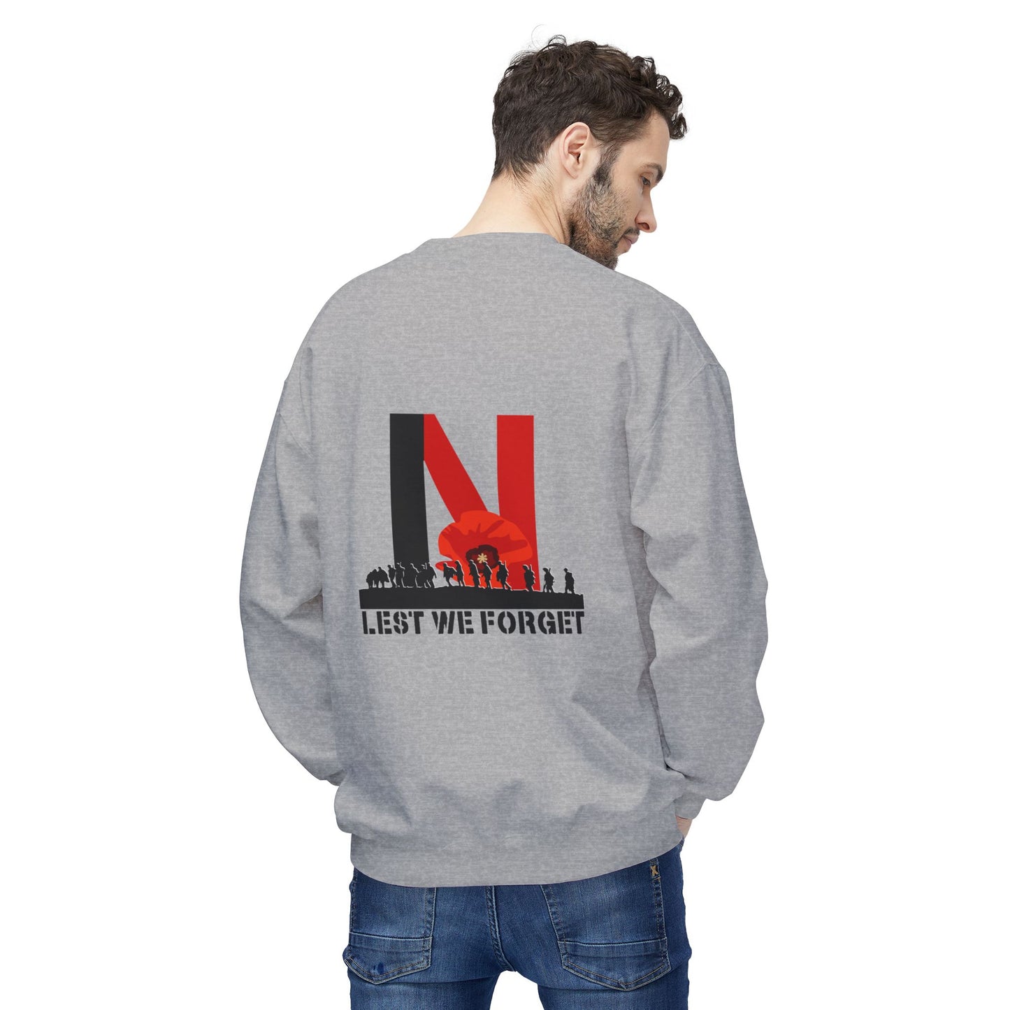 Leeds United Remembrance Crewneck  Sweatshirt