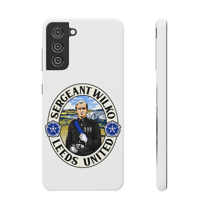 LUFC "SERGEANT WILKO" Leeds  United: Snap Case