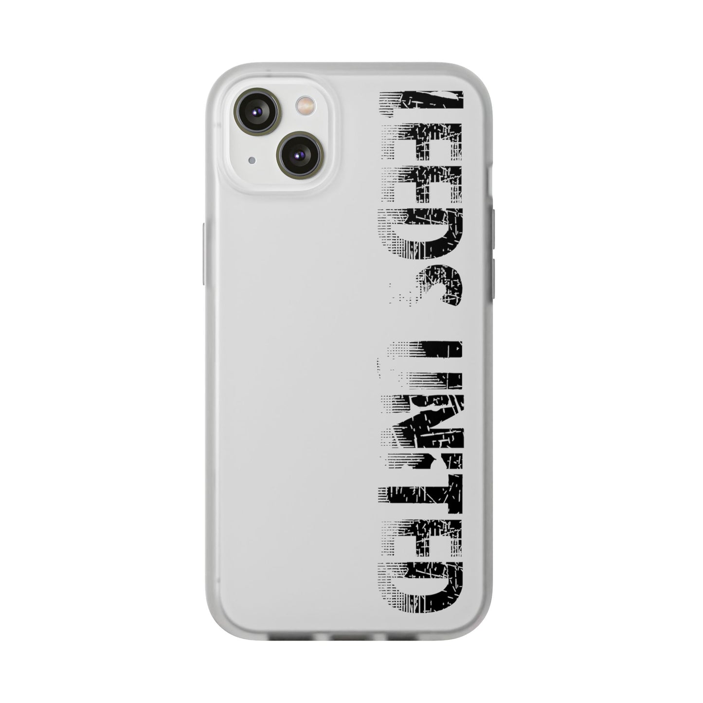 LUFC 'LEEDS UNITED' Retro  Football: Flexi Case